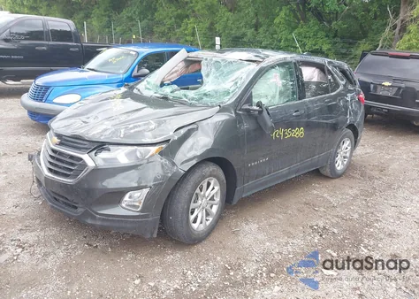 2020 Chevrolet Equinox Fwd Lt 1.5L Turbo из США, поврежденный, VIN 2GNAXKEV9L6261906